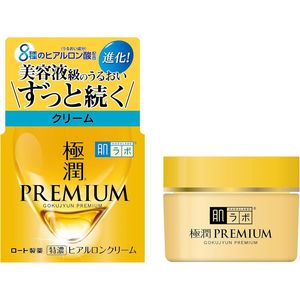 【신상품】 하다라보 고쿠쥰 프리미엄 히알루론 크림 50g