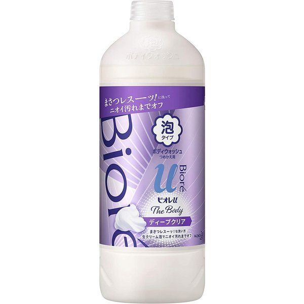 Biore u The Body foam type deep clear [450ml Refill]