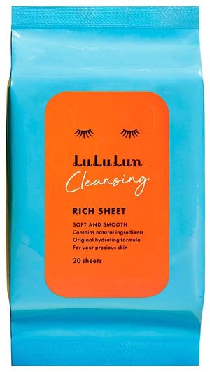 LuLuLun Cleansing RICH SHEET 20Sheets