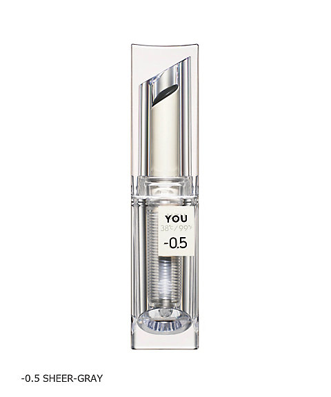 UZU 38 ℃ / 99 ° F LIPSTICK -0.5 Sheer Gray