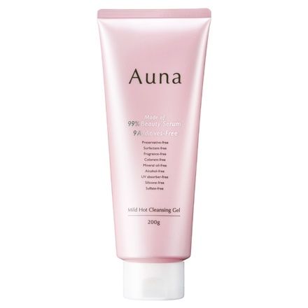 乐敦制药 auna 温和温热卸妆啫喱