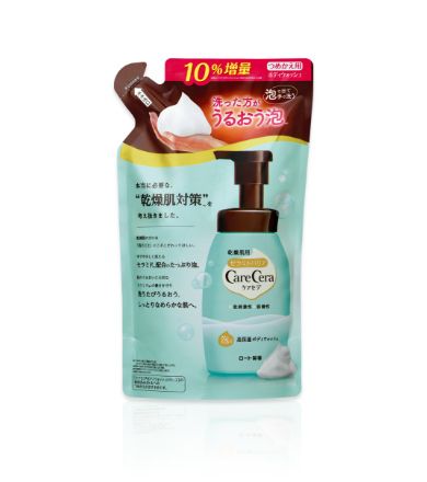 樂敦製藥CareCera 泡沫保濕沐浴乳（補充裝）