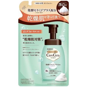 Rohto Pharmaceutical CareCera Foaming Deep Moisturizing Body Wash (Refill)