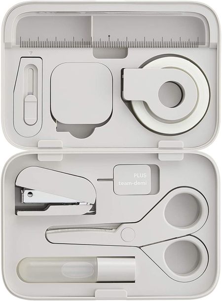 Plus Team Demi Mouse Gray Stationery Set