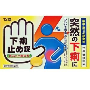 【제2류 의약품】설사 멈춤정 「쿠니히로」 12정