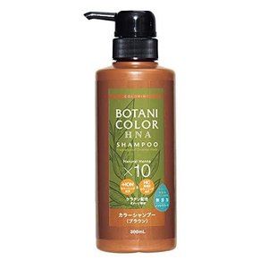 Kojitto Motto Botani color shampoo (henna containing) Brown pump 300mL