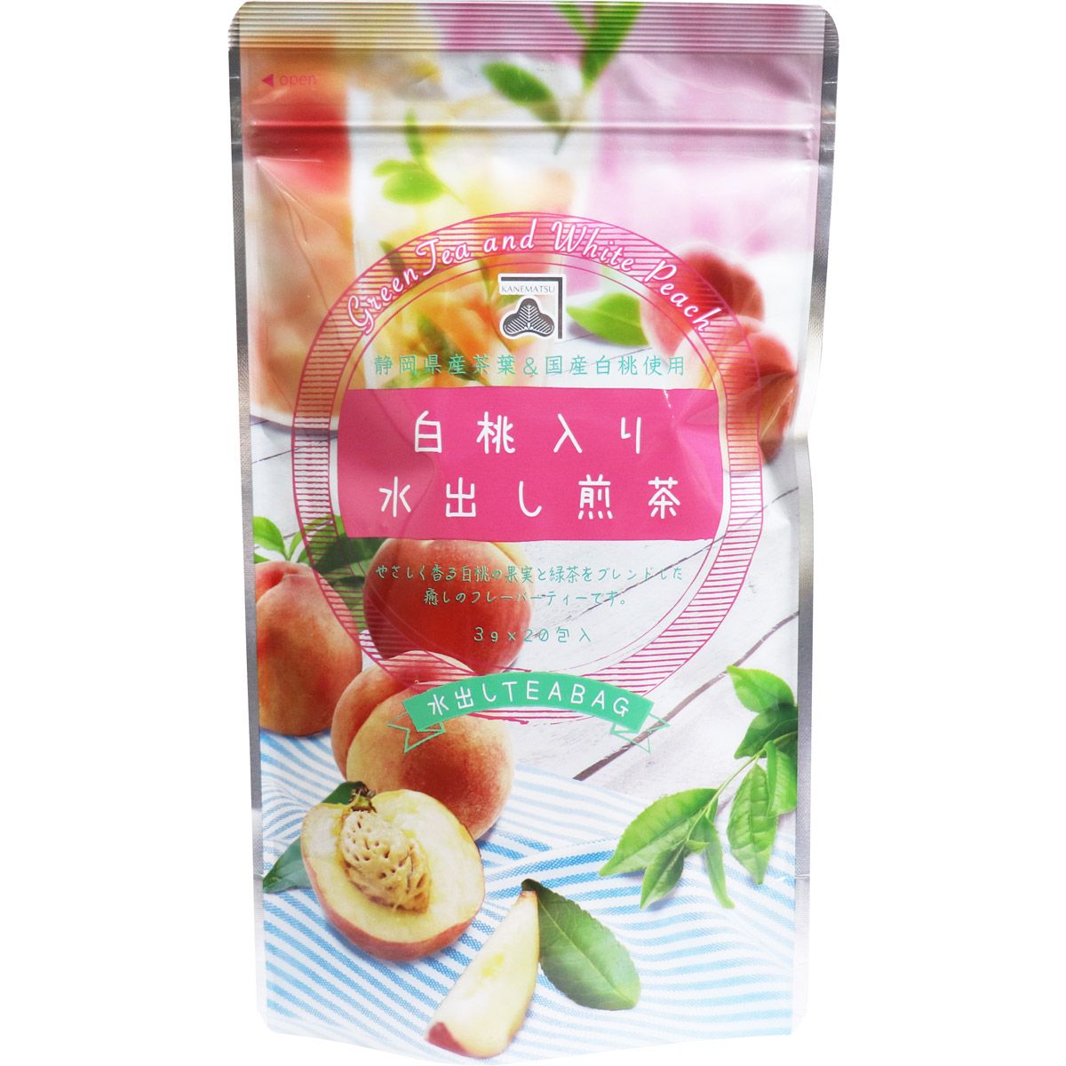 金松茶 白桃冷泡煎茶 冷泡茶包 3g x 20包