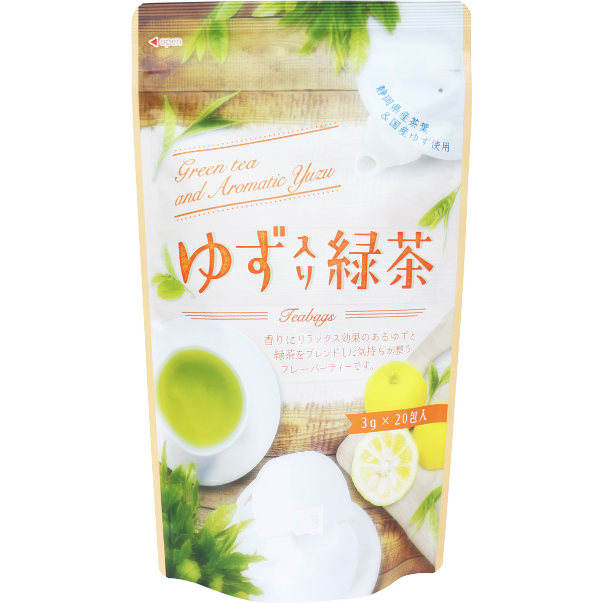 卡內松茶含有柚子綠茶包克×20包裹