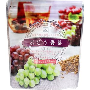 カネ松製茶 ぶどう麦茶 水出しティーバッグ 5g×8包入