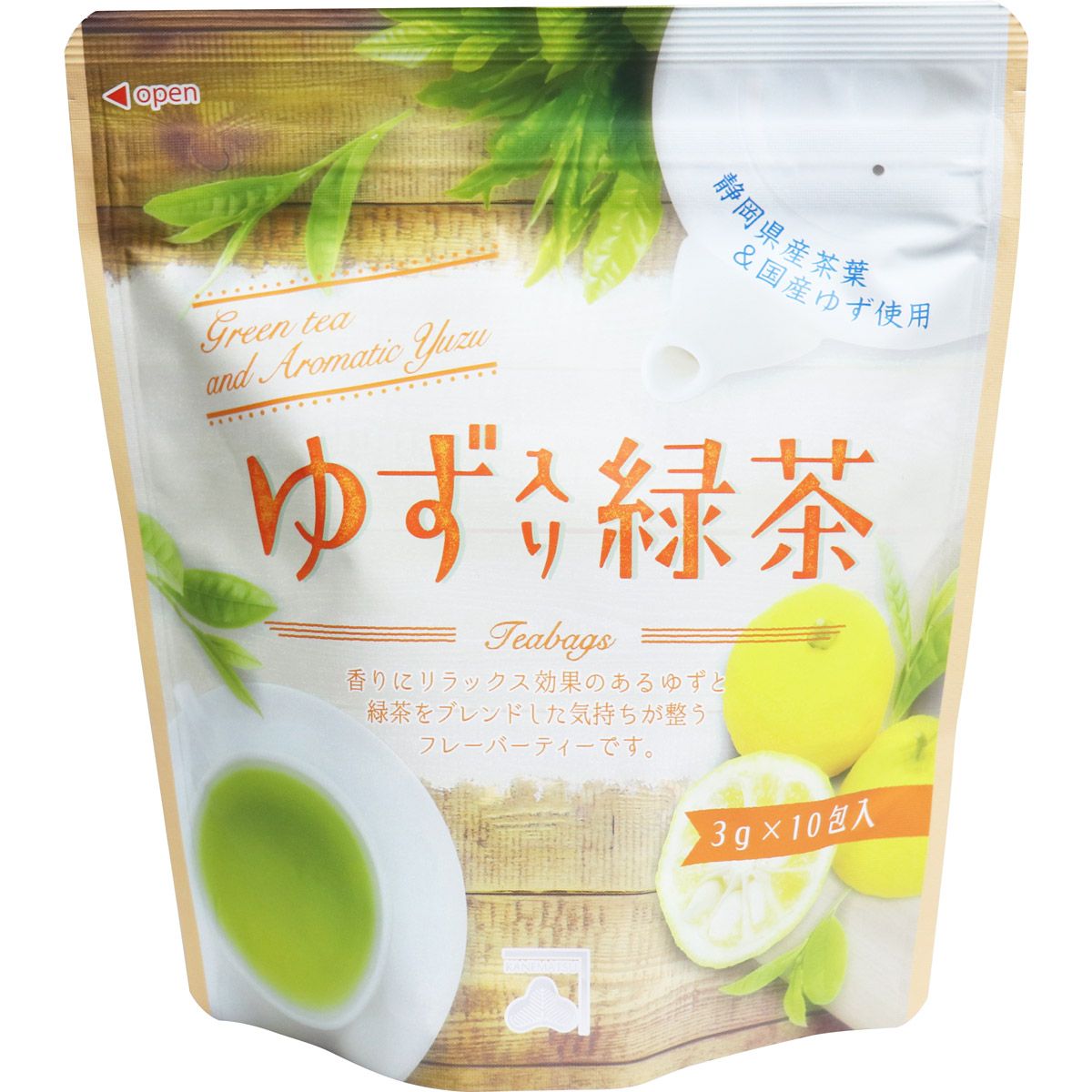 金松茶柚子綠茶茶包 3g x 10包