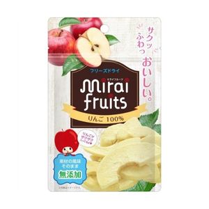 Bitatto japan Mirai fruits 未來果實水果乾 蘋果 12g