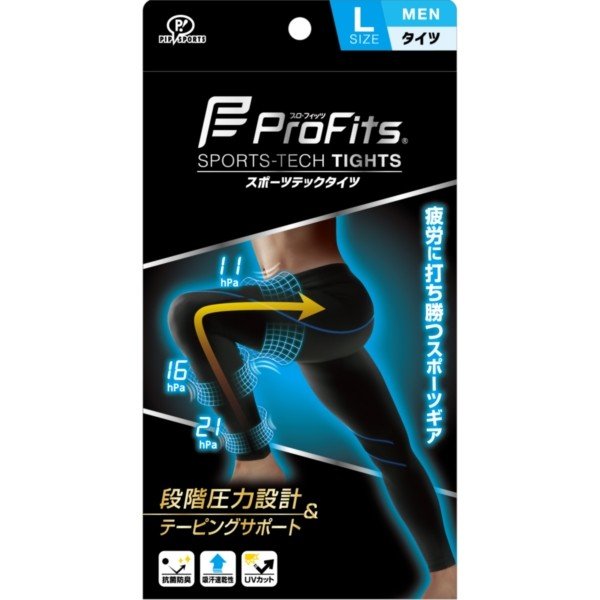 蓓福 PIP PIP Pro Fits 運動科技壓力褲 男性用 M號