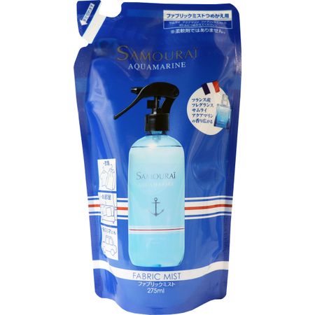 SPR Japan Samurai Aquamarine Fabric Mist Refill 275mL