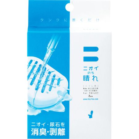 Big Bio Nioi Nochi Hare Toilet Deodorizer and Urinary Stone Remover 2 pcs