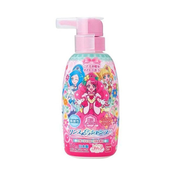 Bandai 萬代（BANDAI）Healin' Good 光之美少女 二合一洗髮精（洗髮＋潤髮）水果花香 300mL