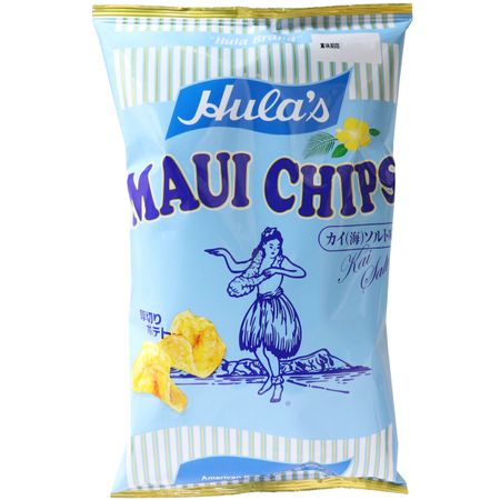Socio Kobo Hula Brand Maui Chips Kai (Sea) Salt Flavor 150g