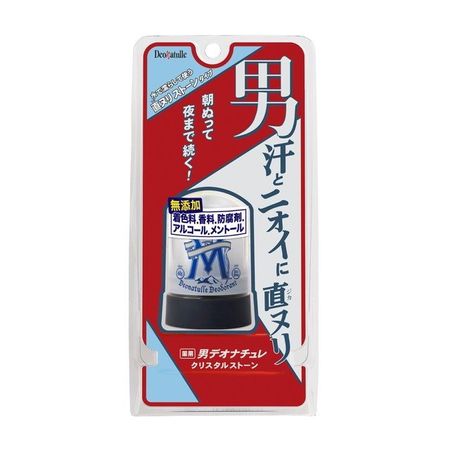 シービック 薬用 デオナチュレ 男 クリスタルストーン 直ヌリ ワキ用 ストーンタイプ 60g
