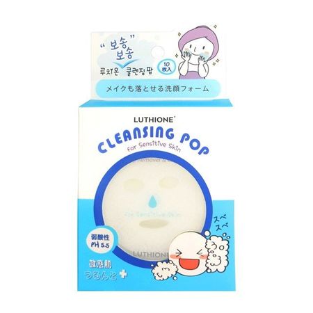 MarumanH&B ルチオン クレンジングポップ 敏感肌用 洗顔料 10枚入