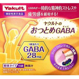 Otsutome GABA 15袋养乐多