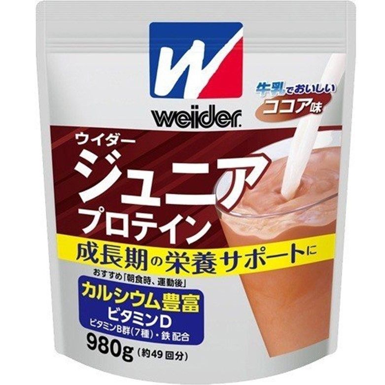 Weider Junior protein &lt;cocoa flavor&gt; 980G