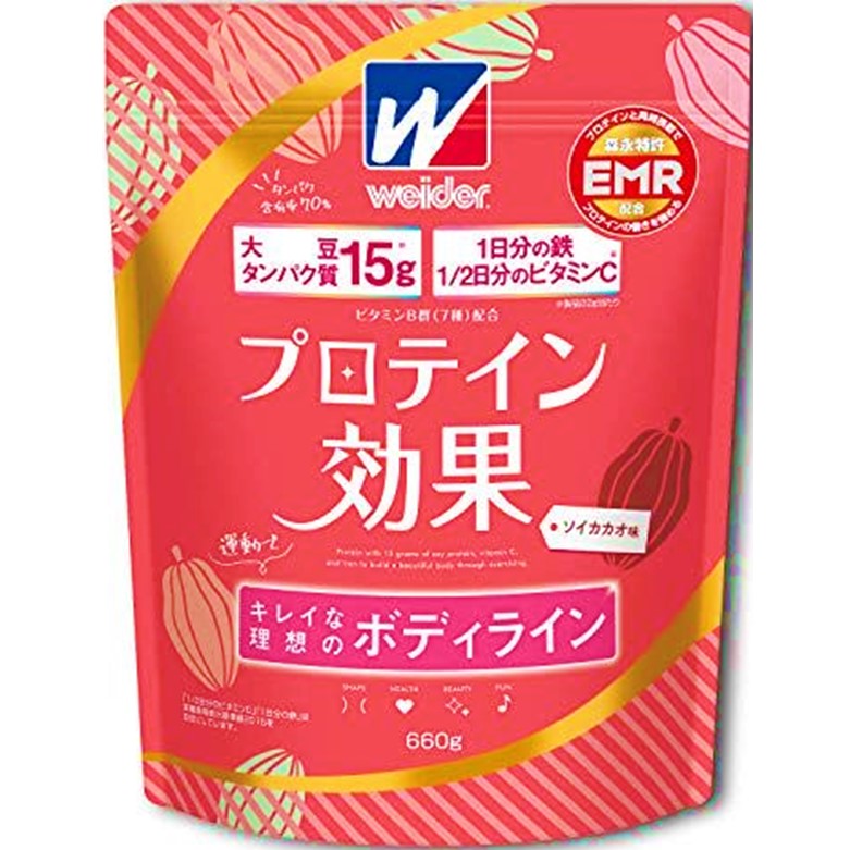 森永製菓 WEIDER/威德 蛋白質效果Soikakao味道660克