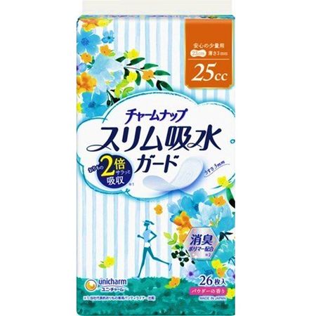 Charmnap Slim 吸水保护膜 少量 25cc 26片装