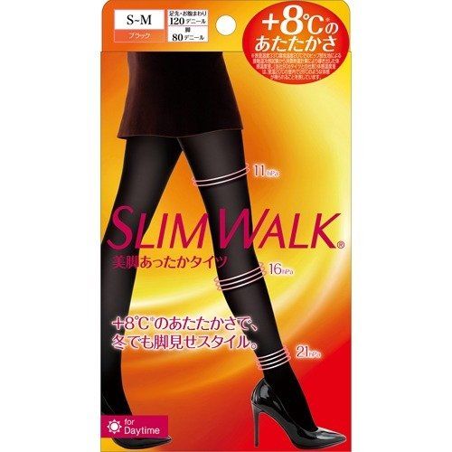 There was slim walk Legs Tights black S-M ｜ DOKODEMO