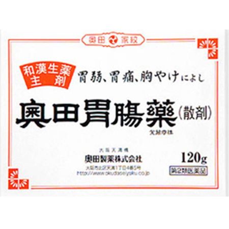 [第2類醫藥品]奧田腸胃藥（散劑）120g