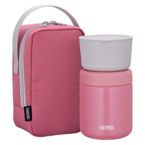 Thermos (THERMOS) vacuum insulation soup lunch set pink JBY-550 P 1 piece