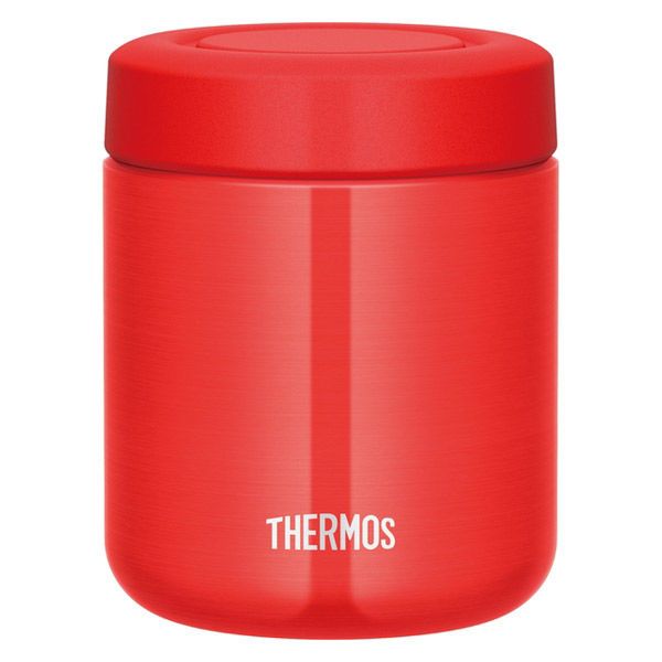 Thermos (THERMOS) vacuum insulation soup jar 300ml Red JBR-300 R 1 piece