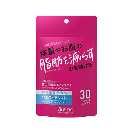 ISDG Ishokudogen.com 腰部辅助剂 250毫克 x 60片 [功能性声明食品]