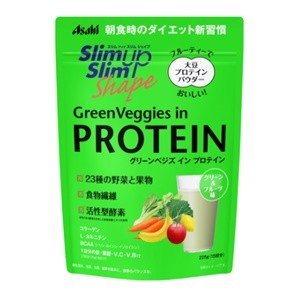 朝日食品集團 Slim Up Slim 苗條了小巧的外形綠色素食的酒店蛋白質225克15倍