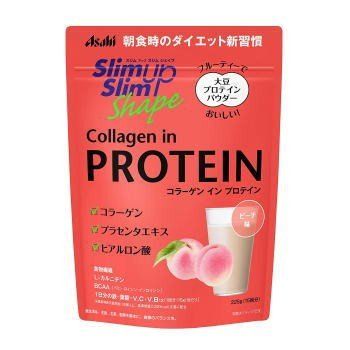 Asahi 朝日 Slim UP Slim 膠原蛋白入乳清蛋白粉 225g 15次份