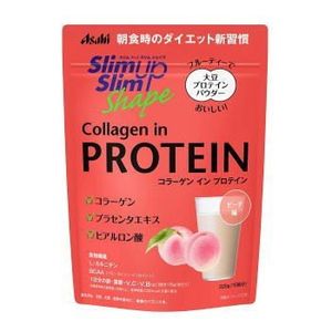 SlimUP SlimShape Collagen in Protein Powder Peach Flavor 225g (15 servings)