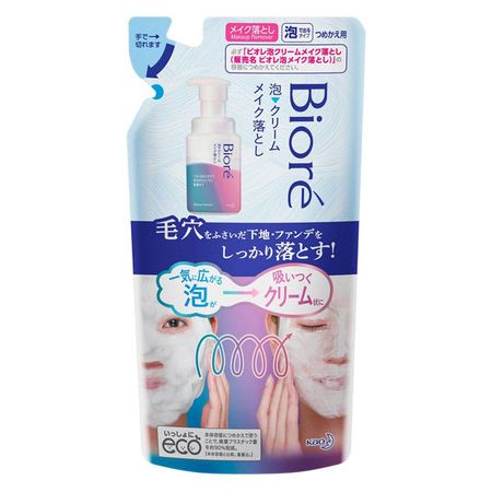 花王Biore柔泡沫卸妝乳 補充裝 170ml