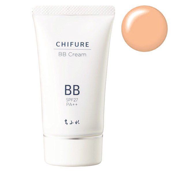 CHIFURE Chifure Cosmetics BB Cream 0（Pink Ochre）50g SPF27・PA++中性皮膚適用。