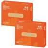 First aid bandages, skin-colored, standard size, 1 set (100 pieces x 2 boxes)
