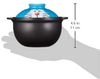Kinsho Pottery Doraemon Face Single-Serving Earthenware Pot 650ml