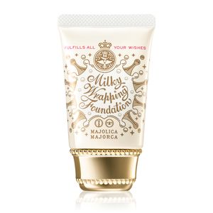 MAJOLICA MAJORCA Milky Wrapping Foundation 0 Pink Beige 30g