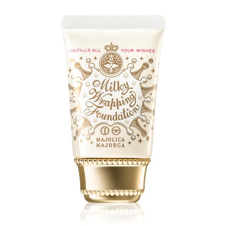 MAJOLICA MAJORCA Milky Wrapping Foundation 0 Pink Beige 30g