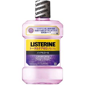 ジョンソンエンドジョンソン 薬用リステリン トータルケアゼロプラス ノンアルコール クリーンミント味 1000mL