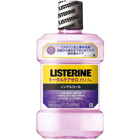 強生 李施德林全效護理零度加無酒精清潔薄荷味 1000毫升
