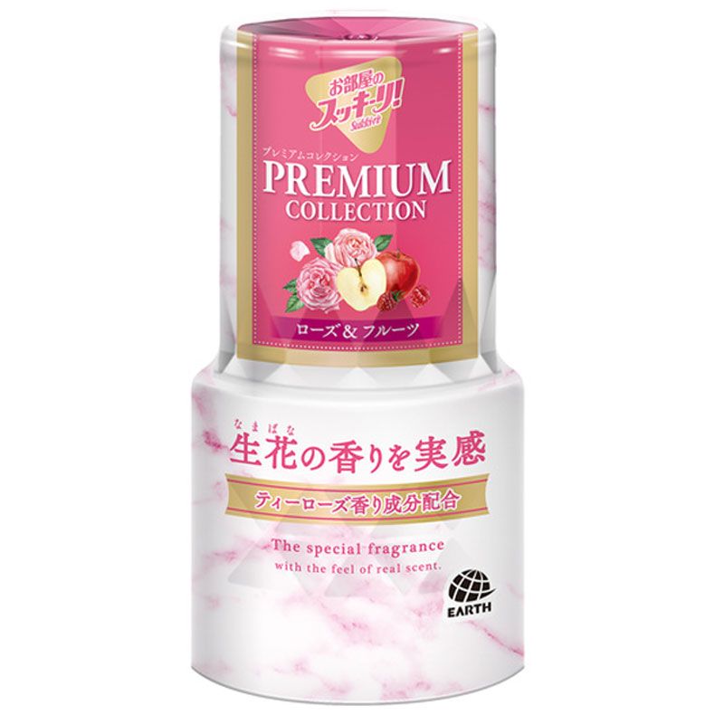 Sukkiri of Earth Chemical rooms! Sukki-ri! Aroma 400mL of premium collection Rose & Fruit