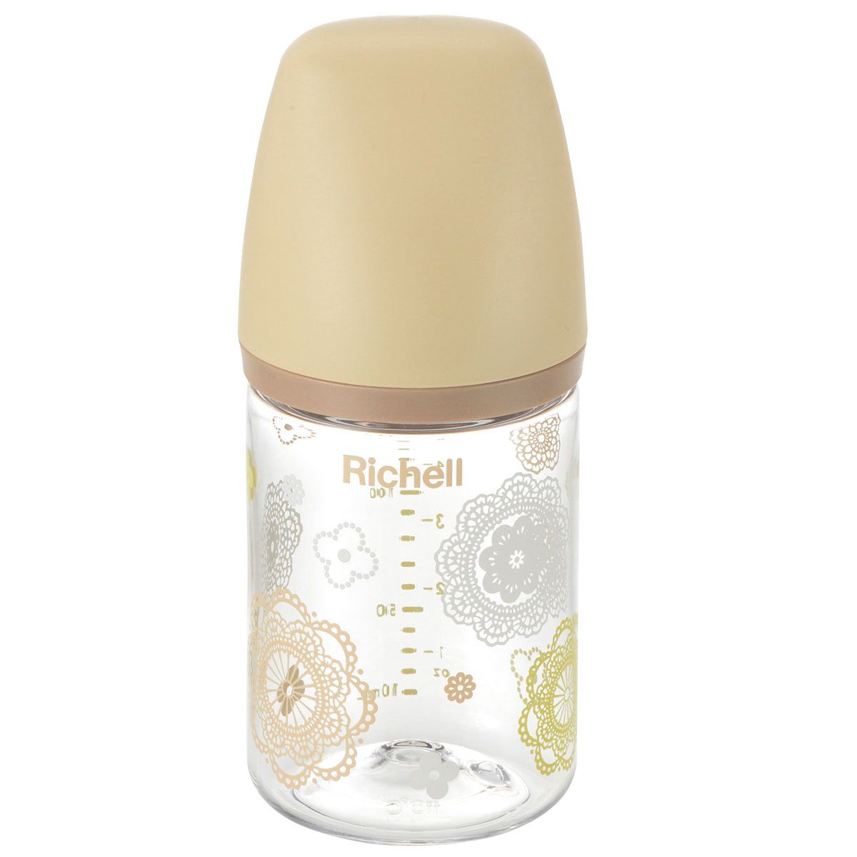 Richell outing milk bottle plastic baby bottles 0-3 months around May