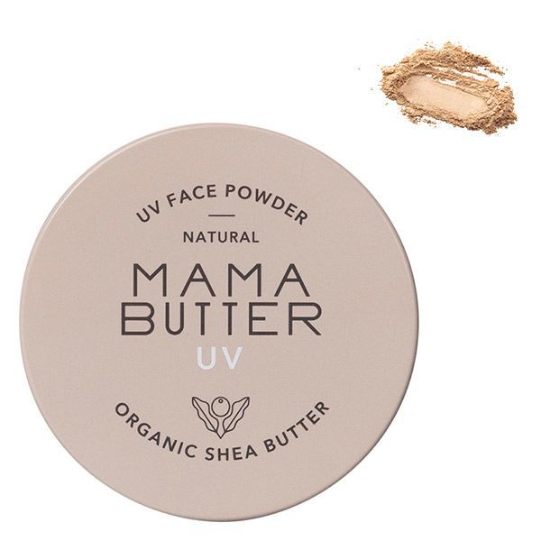 MAMA BUTTER フェイスパウダー ナチュラル 〈ラベンダー&ゼラニウムの香り〉 7g SPF38・PA+++