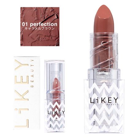 LiKEY Smooth Fit Lipstick 01 (Perfection)