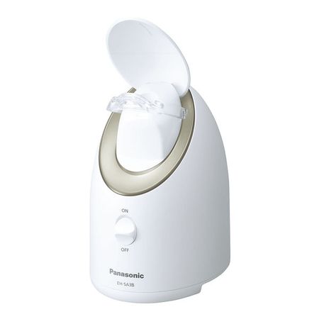 Panasonic Facial Steamer Nanocare EH-SA3B-N Compact Gold Tone Warm Steam with 1 Aroma Tablet