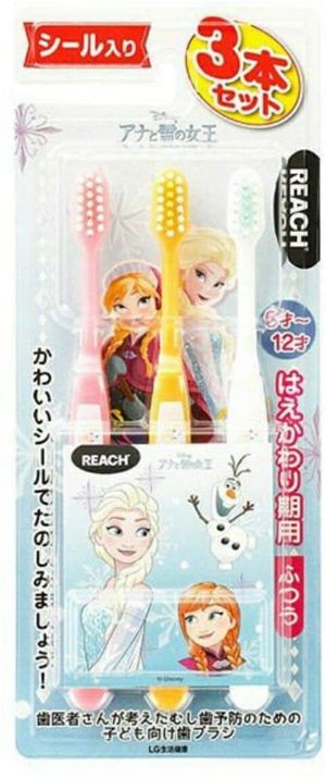 Reach Kids 3-piece set Sealed Anna and the Snow Queen Habrush for the replacement period
