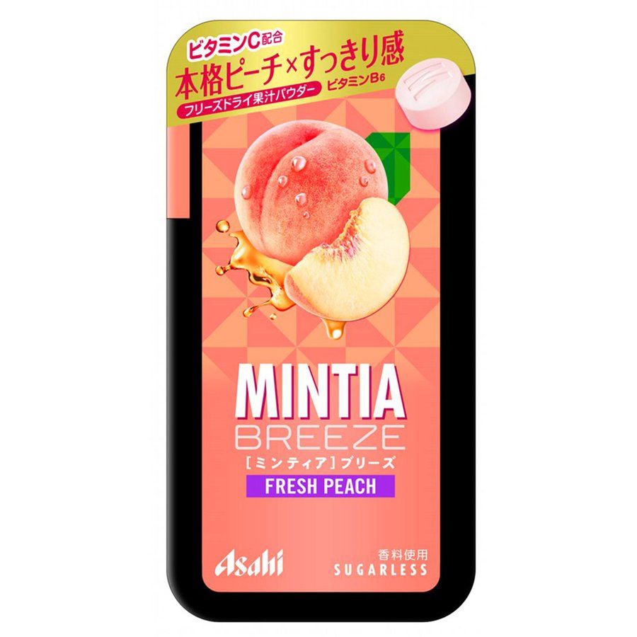 朝日集团食品Mintia微风新鲜桃30粮输入