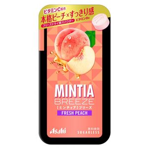 Asahi Group food Mintia Breeze Fresh Peach 30 grain input